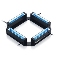 CA-DQB15 - Lampu Persegi (Langsung) Biru 150-150